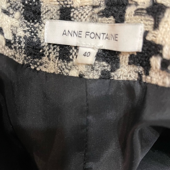 Anne Fontain tweeted fitted jailing jacket size fr40 - Picture 12 of 16